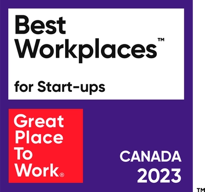 Great Place to Work - Best Workplaces for Start-Ups Canada 2023